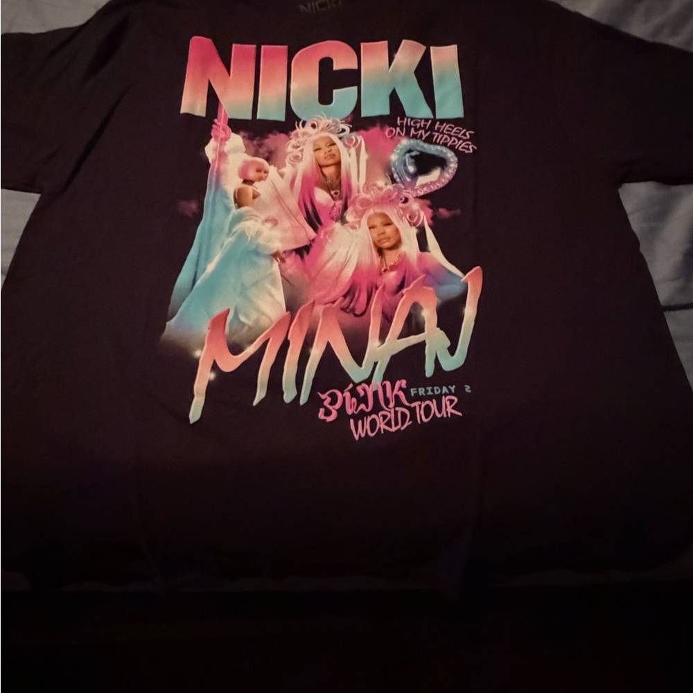 Nicki Minaj Pink Friday 2 Tour shirt